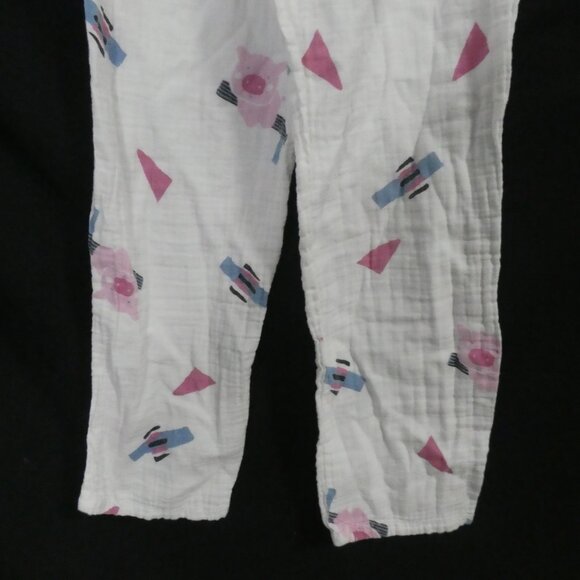 Unbranded | medium | Geometric & Pink Pig Patterned Lounge / Pajama Pants - Picture 14 of 16
